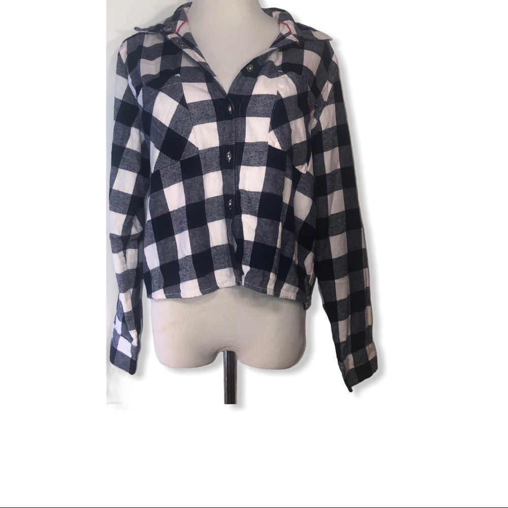 US Polo Association Flannel Crop